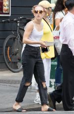 ANNASOPHIA ROBB Out and About in New York 06/29/2016