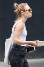 ANNASOPHIA ROBB Out and About in New York 06/29/2016