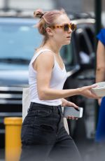 ANNASOPHIA ROBB Out and About in New York 06/29/2016