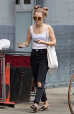 ANNASOPHIA ROBB Out and About in New York 06/29/2016