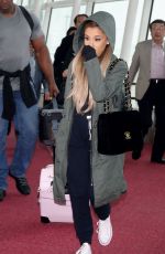 ARIANA GRANDE Arrives at Haneda Airport in Tokyo 06/13/2016