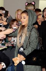 ARIANA GRANDE Arrives at Haneda Airport in Tokyo 06/13/2016