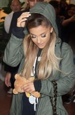 ARIANA GRANDE Arrives at Haneda Airport in Tokyo 06/13/2016