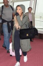 ARIANA GRANDE Arrives at Haneda Airport in Tokyo 06/13/2016