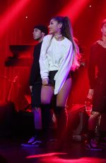 ARIANA GRANDE Performs at HP Lounge Party at Trianon in Paris 06/08/2016
