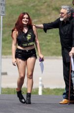 ARIEL WINTER on the Set of 