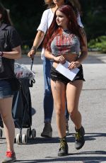 ARIEL WINTER on the Set of 