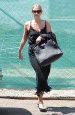 ASHLEE SIMPSON at a Hair Salon in West Hollywood 06/03/2016