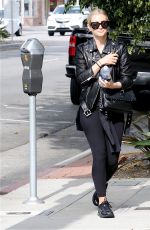 ASHLEE SIMPSON Heading to a Gym in Los Angeles 06/08/2016