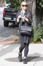 ASHLEE SIMPSON Heading to a Gym in Los Angeles 06/08/2016