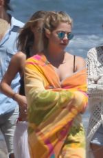 ASHLEY BENSON and VANESSA HUDGENS at a Beach in Malibu 06/05/2016