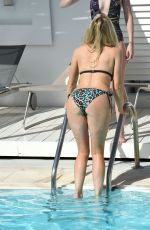 ASHLEY JAMES in Bikini at a Pool in Greece 06/21/2016