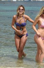 ASHLEY JAMES in Bikini on the Beach in Mykonos 06/06/2016