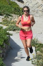 ASHLEY JAMES Jogging in Mykonos 06/02/2016