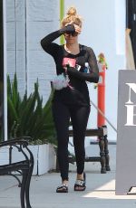 ASHLEY TISDALE Out and About in Studio City 06/17/2016
