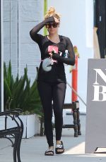 ASHLEY TISDALE Out and About in Studio City 06/17/2016