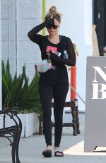 ASHLEY TISDALE Out and About in Studio City 06/17/2016
