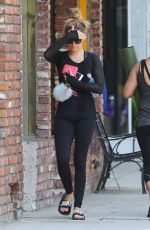 ASHLEY TISDALE Out and About in Studio City 06/17/2016