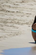 ASTRID BRYAN in Bikini on the Beach in Miami 06/25/2016