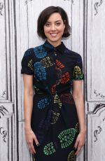 AUBREY PLAZA at AOL Build Speakers Series in New York 06/20/2016