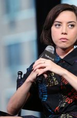 AUBREY PLAZA at AOL Build Speakers Series in New York 06/20/2016