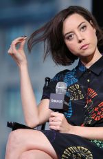 AUBREY PLAZA at AOL Build Speakers Series in New York 06/20/2016