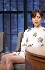 AUBREY PLAZA at Late Night with Seth Meyers in New York 06/23/2016