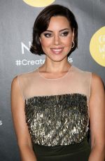 AUBREY PLAZA at Nalip 2016 Latino Media Awards in Hollywood 06/25/2016