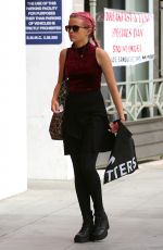 AVA PHILLIPPE Shopping at Urban Outfitters in Los Angeles 05/19/2016