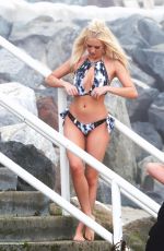 AVA SAMBORA on the Set of a 138 Water Photoshoot in Malibu 06/13/2016