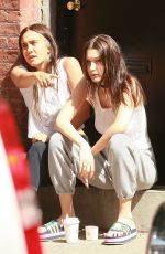 BELLA HADID and Firends Out in New York 06/13/2016