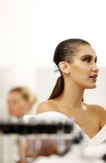 BELLA HADID at Christian Dior Cruise Fashion Show Backstage in Woodstock 05/31/2016