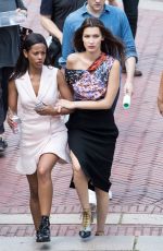 BELLA HADID on the Set of a Phtoshoot in New York 06/29/2016