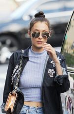 BELLA HADID on the Set of a Phtoshoot in New York 06/29/2016