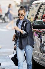 BELLA HADID on the Set of a Phtoshoot in New York 06/29/2016