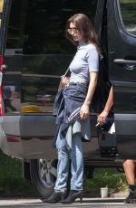 BELLA HADID on the Set of a Phtoshoot in New York 06/29/2016