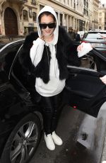 BELLA HADID Out and About in Paris 06/04/2016