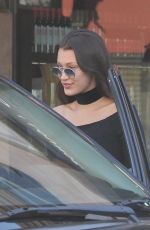 BELLA HADID Out for Lunch at Via Alloro in Beverly Hills06/18/2016