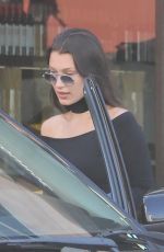 BELLA HADID Out for Lunch at Via Alloro in Beverly Hills06/18/2016