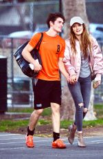 BELLA THORNE and Gregg Sulkin Out in Los Angeles 06/01/2016
