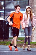 BELLA THORNE and Gregg Sulkin Out in Los Angeles 06/01/2016