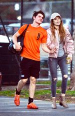 BELLA THORNE and Gregg Sulkin Out in Los Angeles 06/01/2016