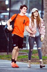 BELLA THORNE and Gregg Sulkin Out in Los Angeles 06/01/2016