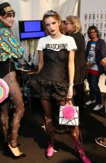 BELLA THORNE at Moschino Spring/Summer 2017 Menswear and Women