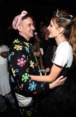 BELLA THORNE at Moschino Spring/Summer 2017 Menswear and Women