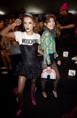 BELLA THORNE at Moschino Spring/Summer 2017 Menswear and Women