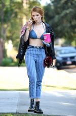 BELLA THORNE in Bikini Top Out in Beverly Hills 06/26/2016