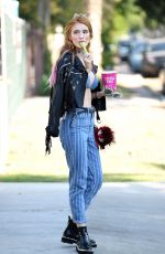 BELLA THORNE in Bikini Top Out in Beverly Hills 06/26/2016