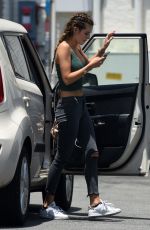 BELLA THORNE Leaves an Office in Los Angeles 06/08/2016