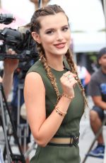 BELLA THORNE on the Set of Extra in Los Angeles 06/07/2016